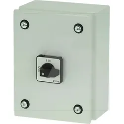 P1-40/SE1/N | On/Off switch, 3+N-pole, 40A, in sheet-steel enclosure, IP65