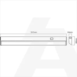 Linear LED Turn 557 10 W 3000 K