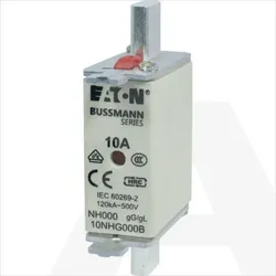 10NHG000B | NH fuse gG/gL 500V 10A 000 dual indication
