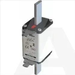 250NHG02BI | NH fuse gG/gL 500V 250A 02 dual indication, insulated gripping lugs