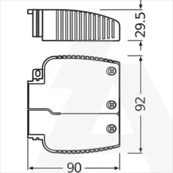 OT CABLE CLAMP B-STYLE TL