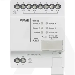 01536 | 4-analog-outputs actuator KNX