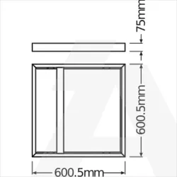 PANEL 600 Surface Mount Kit H75