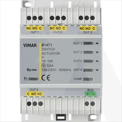 01471 | Multifunct.autom.actuator 4OUT relay