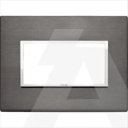 21654.03 | Plate 4M aluminium lava grey