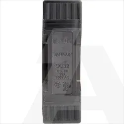 SC32BH | Fuse holder BS88 (Safeclip), busbar/front connected, 550V AC, 32A, Black, NSD