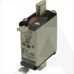 35NHG000BI | NH fuse gG/gL 500V 35A 000 dual indication, insulated gripping lugs