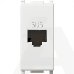 14329 | BUS RJ11phone jack white