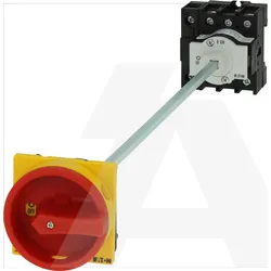 P1-40/M4/SVB/N | Main switch, 3+N-pole, 40A, with metal shaft 400 mm