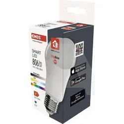 ZQZ514R LED žarulja GoSmart A60 / E27 / 9 W (60 W) / 806 lm / RGB / prigušiva / Zigbee