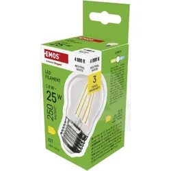 ZF6D03 LED žarulja Filament Mini Globe / E27 / 18 W (25 W) / 250 lm / Neutralna bijela