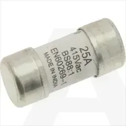 SMD25 | Street lighting fuse link BS88 cylindrical, 415V AC, 25A, gG
