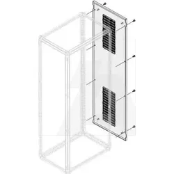 PPEA1850 | IP30 VENT. VANJ. PLOCA H=1800 W/D=50