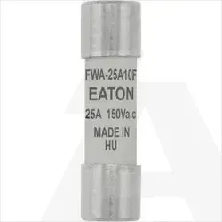 FWA-25A10F | High speed ferule fuse link, US version, 10x38mm, 150V AC / 150V DC, 25A