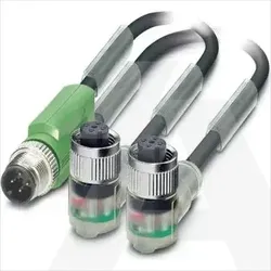 1669068 | SAC-3P-M12Y/2X3,0-PUR/M12FR2LB
