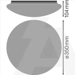 Svjetiljka SF CIRCULAR 350 COVER