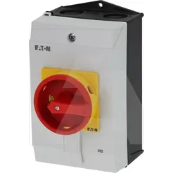 P1-40/I2/SVB/N | Main switch, 3+N-pole, 40A, in plastic.enclosure, IP65