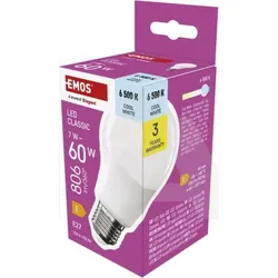 ZQ5E44 LED žarulja Classic A60 / E27 / 7 W (60 W) / 806 lm / Hladna bijela