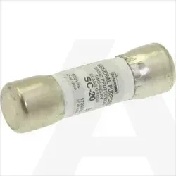 BK-SC-20 | Fuse link cylindrical (UL standard), G (delayed), bulk packing, 600V AC / 170V DC, 20A