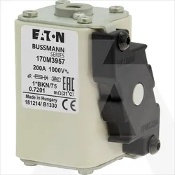 170M3957 | High speed fuse, 1000V, 200A, 1*