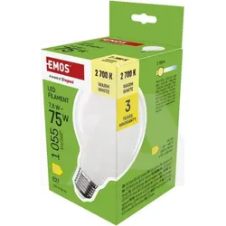 ZF2D52 LED žarulja Filament G95 / E27 / 78 W (75 W) / 1055 lm / Toplo bijela