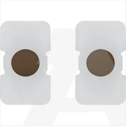 22761.RN.12 | 2 buttons Tondo lightable bronze