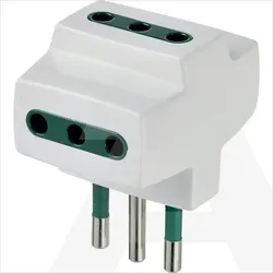 00320.B | S11 multi-adaptor +3P11 outlets whi