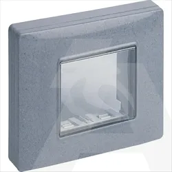 14932.14 | IP55 cover 2M +screws granite grey