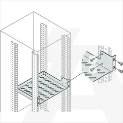 EV2385 | SHELF FIX 2HE D 385