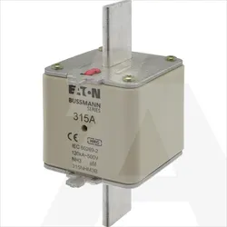 315NHM3B | NH fuse aM 500V 315A 3 dual indication
