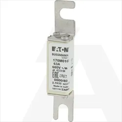 170M0165 | High speed fuse, 660V, 63A, 0000