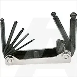 100917 | Allen key set ball-end 7-piece WS 2,5-