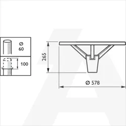 SVJETILJKA STREETSAVER BPP008 LED-MP 740 PSU