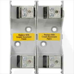 JM60100-2CR | Fuse block (UL standard), Class J, Knifeblade fuses, box terminals, 600V, 100A, 2-pole
