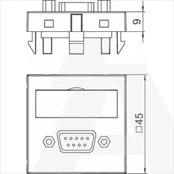 6104688 | MTG-DB9 F AL1