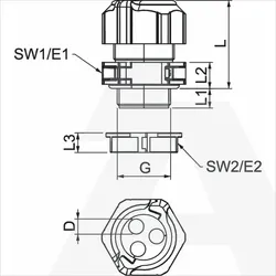 2024928 | V-TEC TB25 3x9