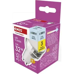 ZQ8E19 LED žarulja Classic MR16 srebrna/ GU10 / 3 W (32 W) / 345 lm / Hladna bijela