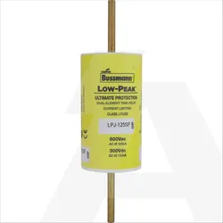 LPJ-125SP | Fuse link LowPeak (UL standard), class J (time delay), 600V AC / 300V DC, 125A