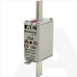 35NHG0B | NH fuse gG/gL 500V 35A 0 dual indication