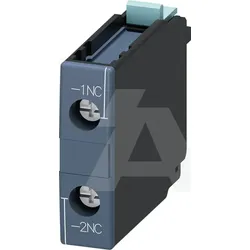 3RH1921-1CA01 | front-side auxiliary switch, 1 NC contact, screw terminal
