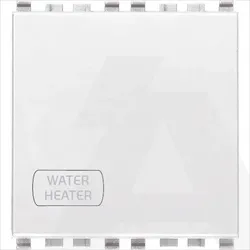 20016.2.WH.B | 2P20AX 1-way switch WATER/HEAT