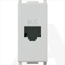 14329.SL | BUS RJ11phone jack Silver