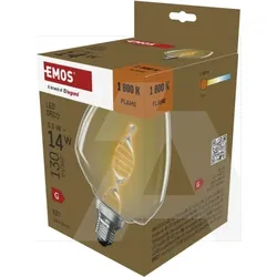 Z59D01 LED žarulja DECO S123 / E27 / 35 W (14 W) / 130 lm / flame