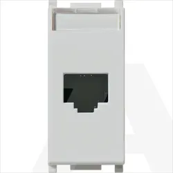 14338.8.SL | RJ45 Cat5e Netsafe UTP outlet Si