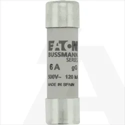 C14G6S | Cylindrical fuse GG 690V AC 6A C14 (14,3x51mm) striker