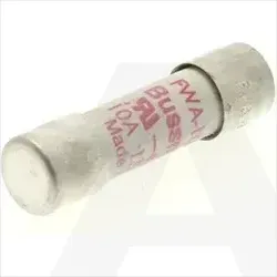 FWA-10A10F | High speed ferule fuse link, US version, 10x38mm, 150V AC / 150V DC, 10A