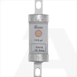 TIA16 | Fuse link BS88 (Red Spot Series), 660V AC / 460V DC, 16A, gG