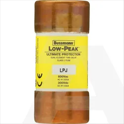 LPJ-35SP | Fuse link LowPeak (UL standard), class J (time delay), 600V AC / 300V DC, 35A
