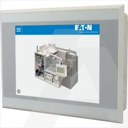 XV-102-L5-35TQRC-10 | Touch panel 3,5, color, Resistive touch, PLC licence, Linux, Ethernet, CANope