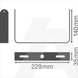 Svjetiljka HIGH BAY VALUE BRACKET 200 W